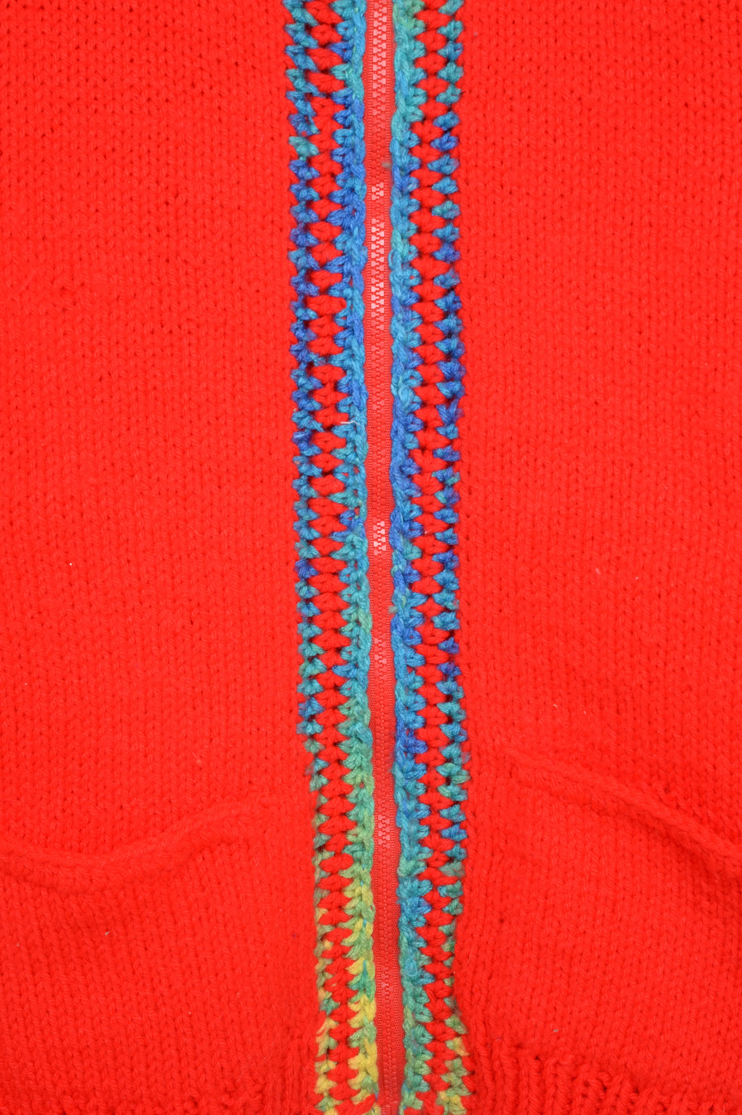 1970s Soft Zip-Up Cardigan