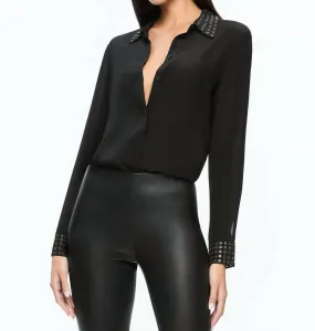 Alice   Olivia - Willa Grommet Top
