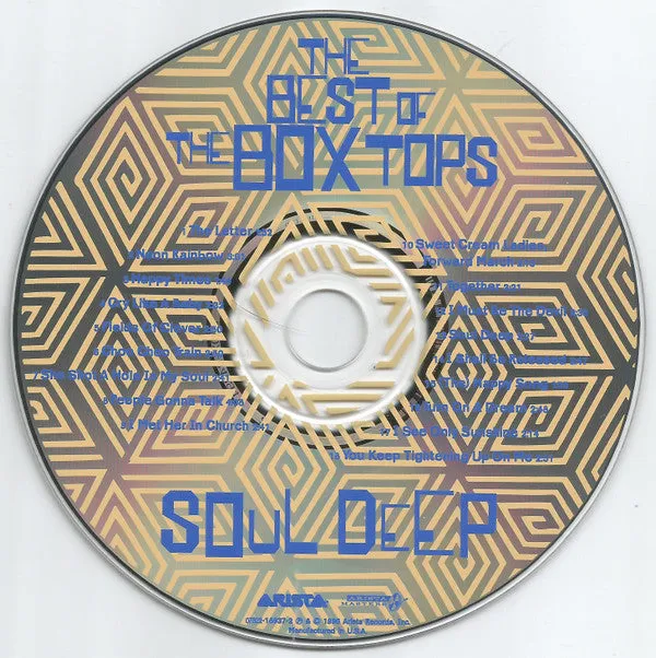 Box Tops - The Best Of The Box Tops - Soul Deep - CD