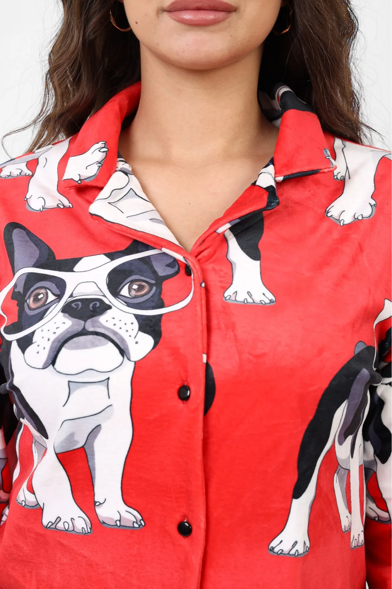 Bug love classic pjs - Red