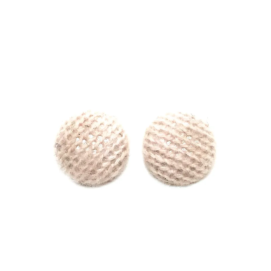 CASHMERE Button Earrings | Small