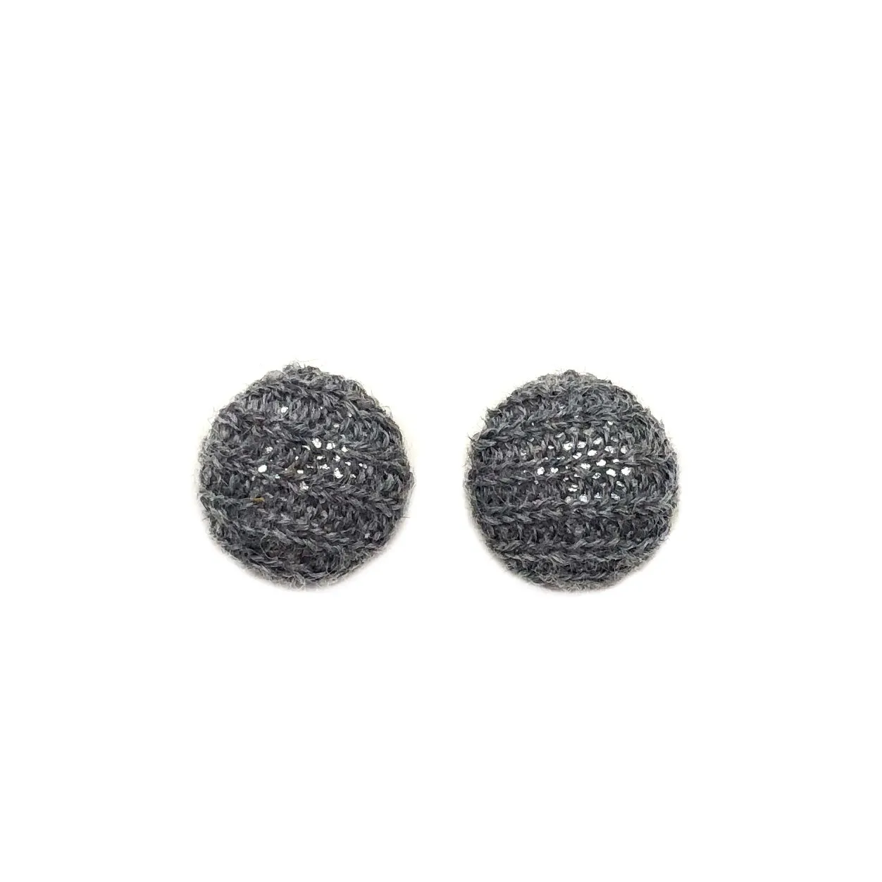 CASHMERE Button Earrings | Small
