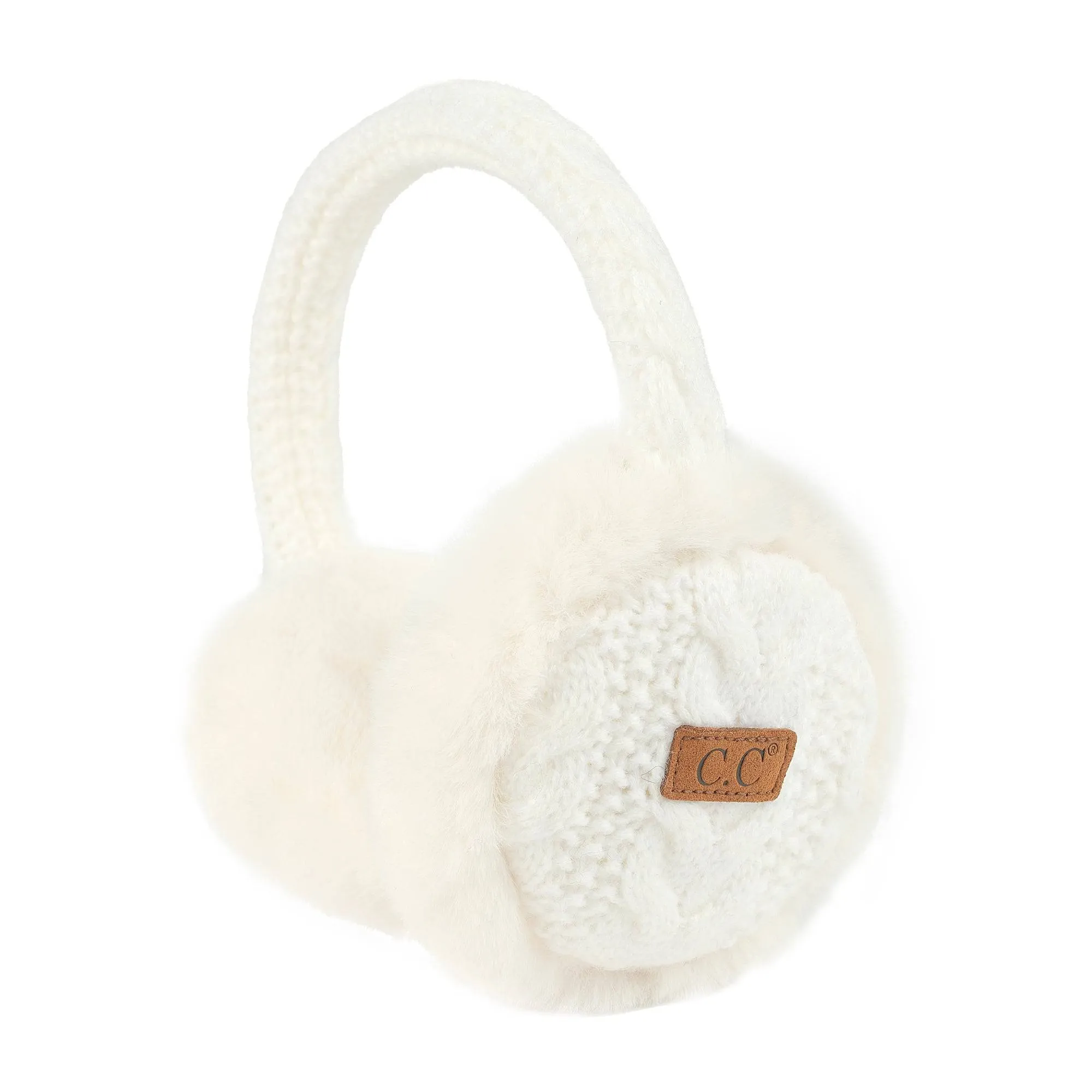 CC Cable Knit Earmuffs