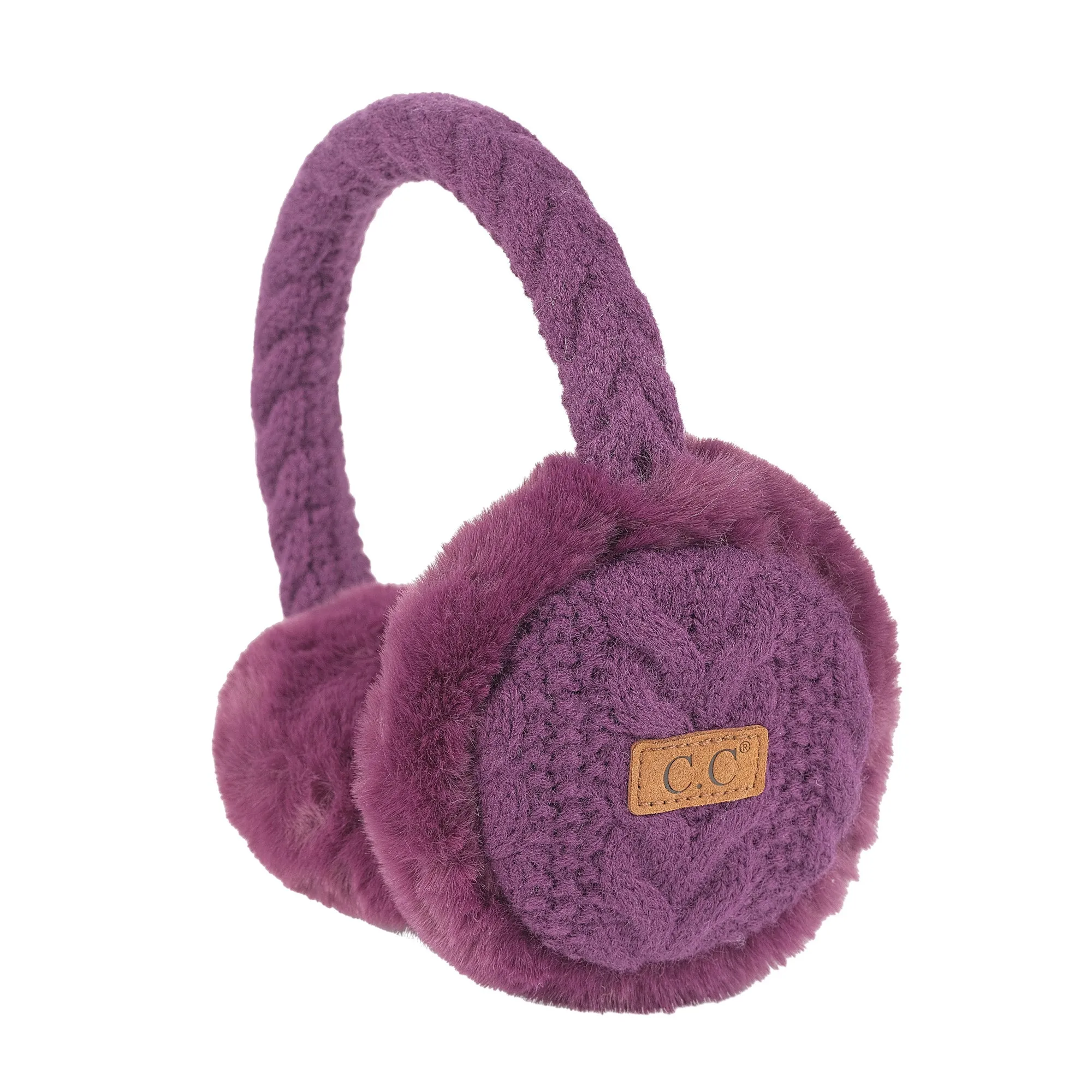 CC Cable Knit Earmuffs