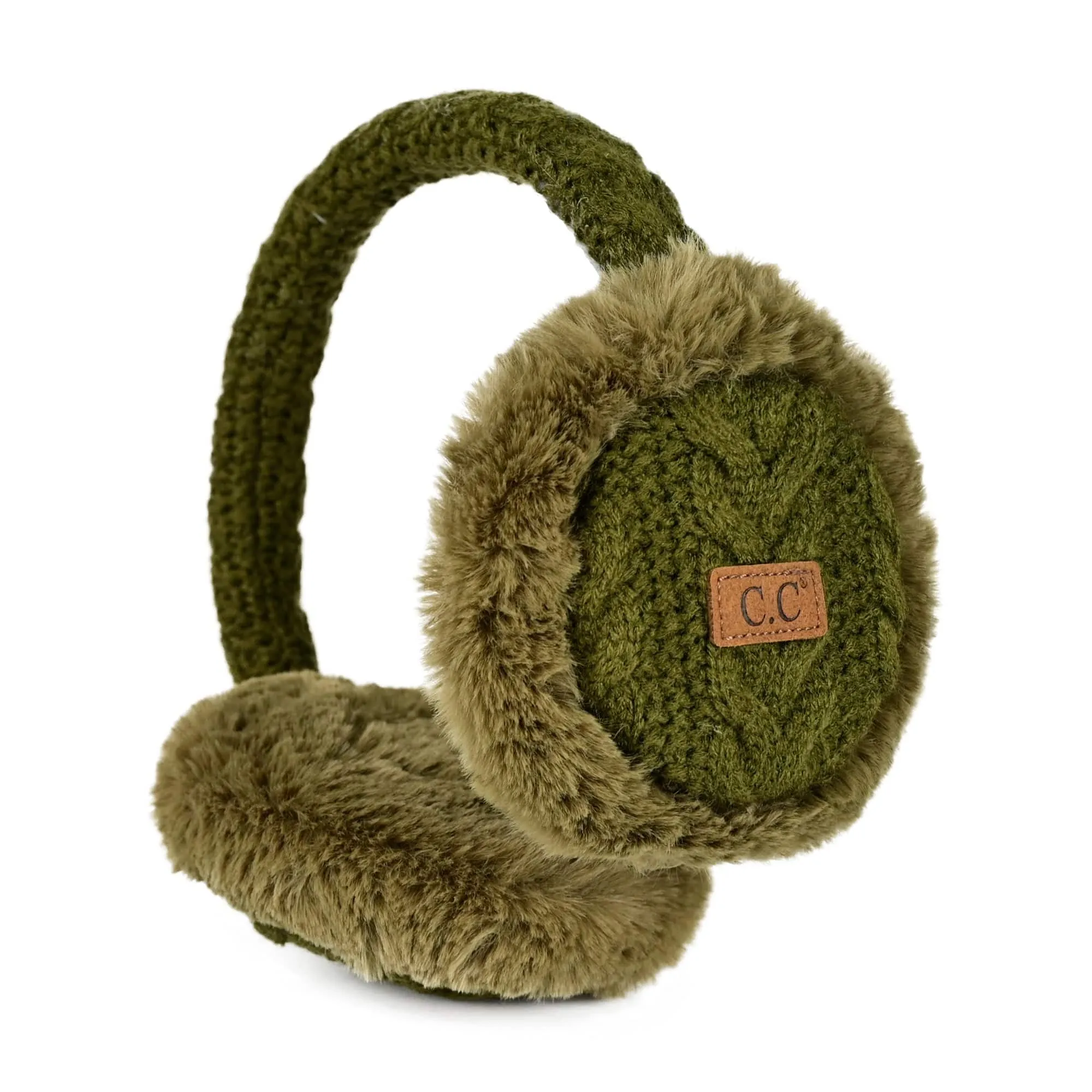 CC Cable Knit Earmuffs