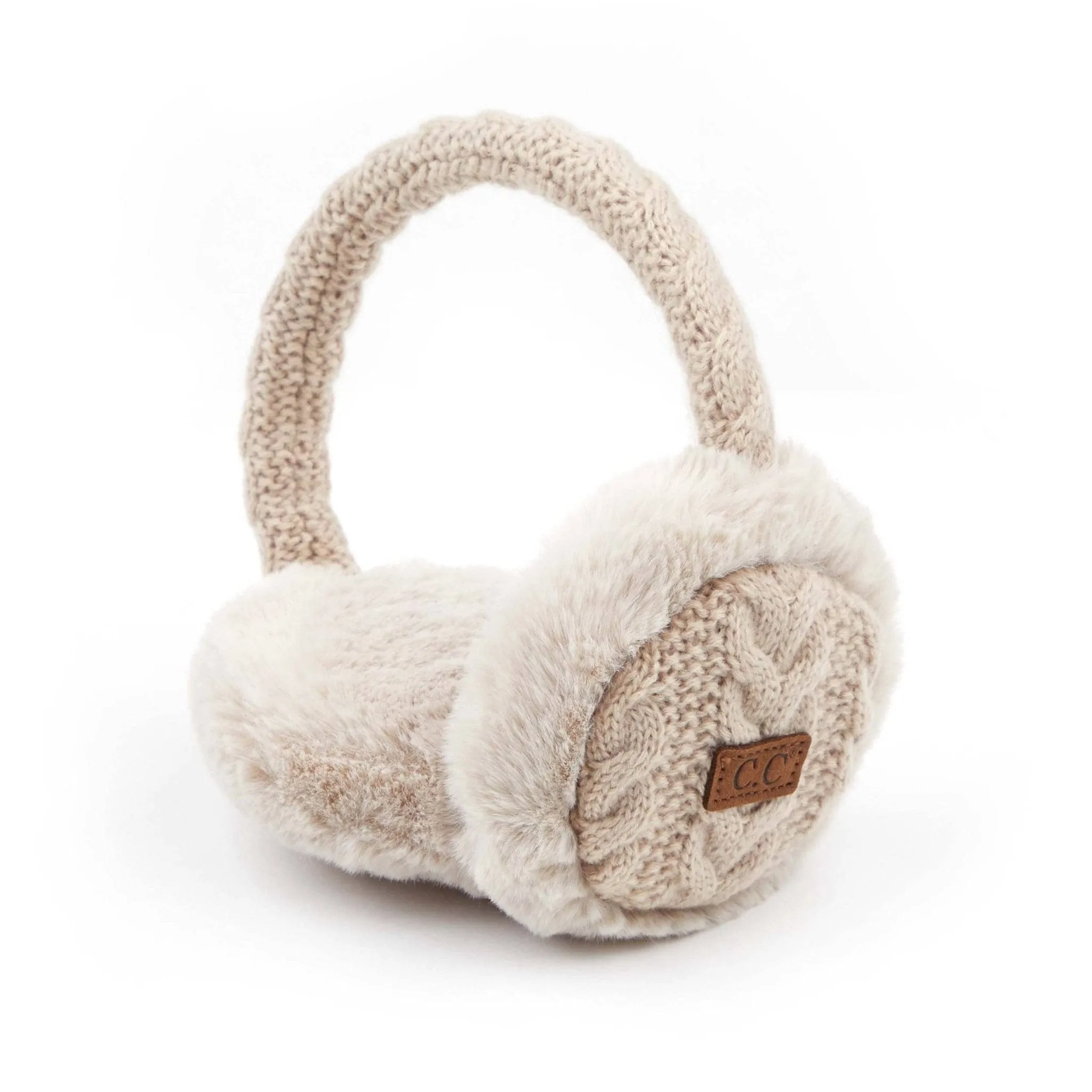 CC Cable Knit Earmuffs