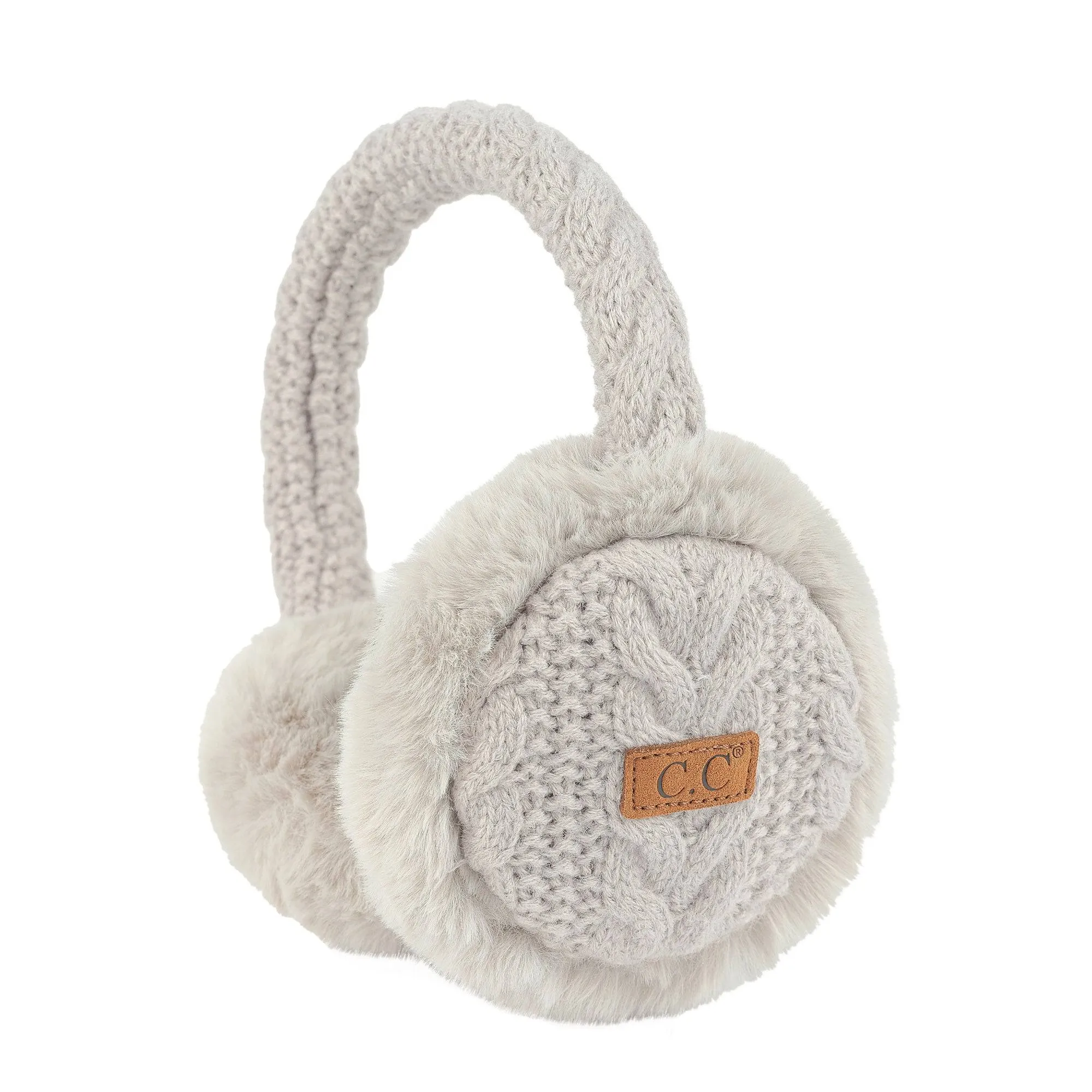 CC Cable Knit Earmuffs