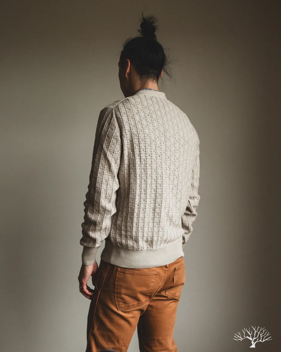 Classic Cardigan - Stone Domino