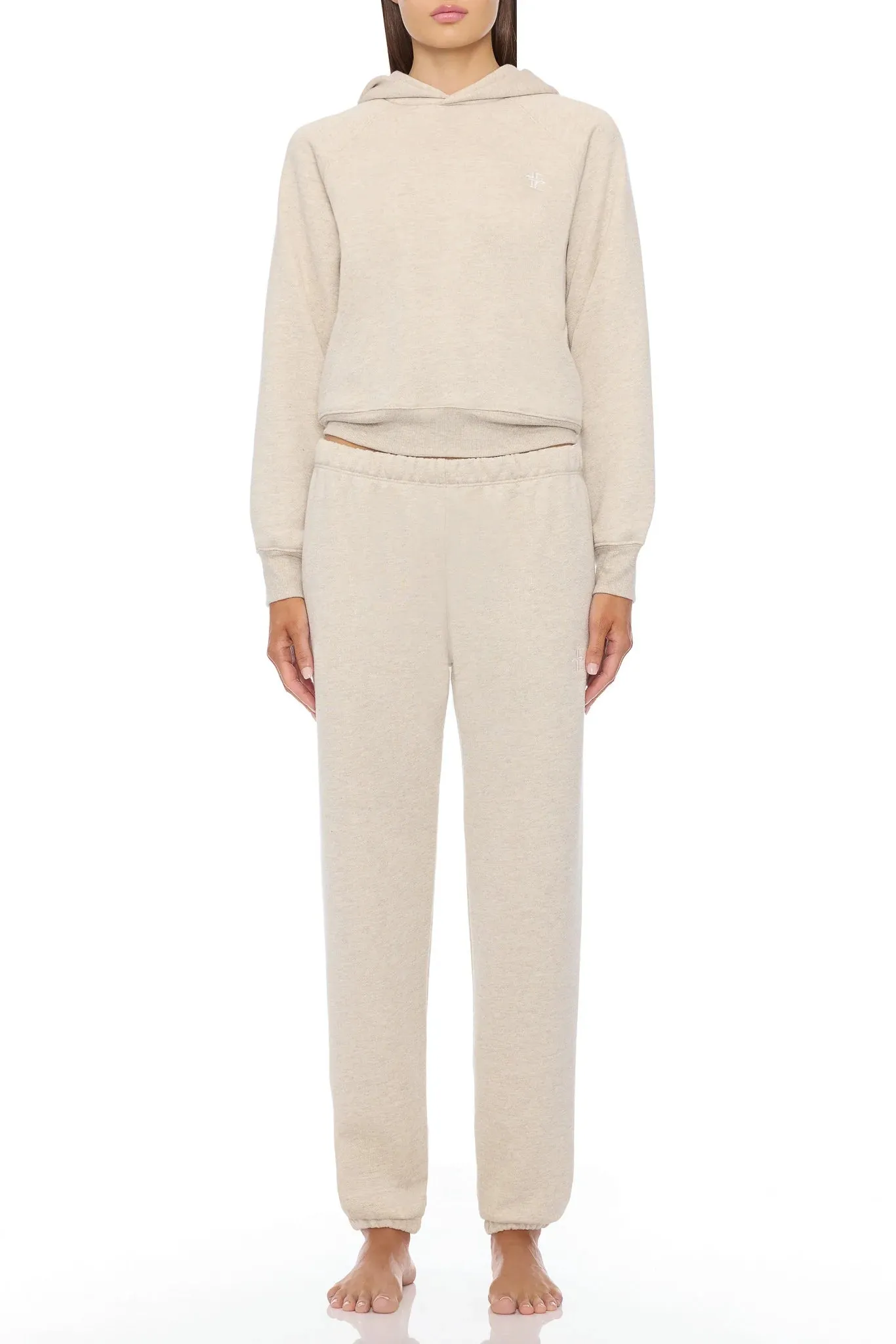 Classic Sweatpants in Heather Oatmeal