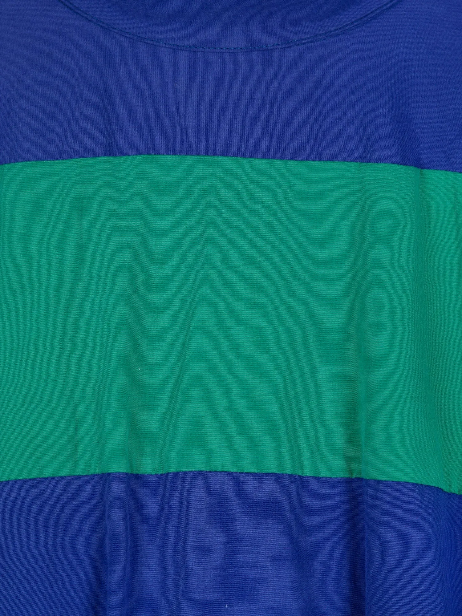 Color block mock-neck dress