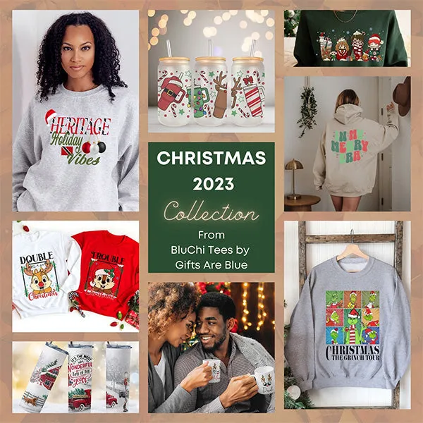 Cute Holiday Tis The Season Sweatshirt - Christmas Sweatshirt - Sizes S to 5XL
