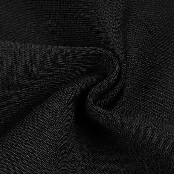 DOLLY Luxury Black Pleated Chest Wrap Off Shoulder High Waist Long Evening Dress-ZOE