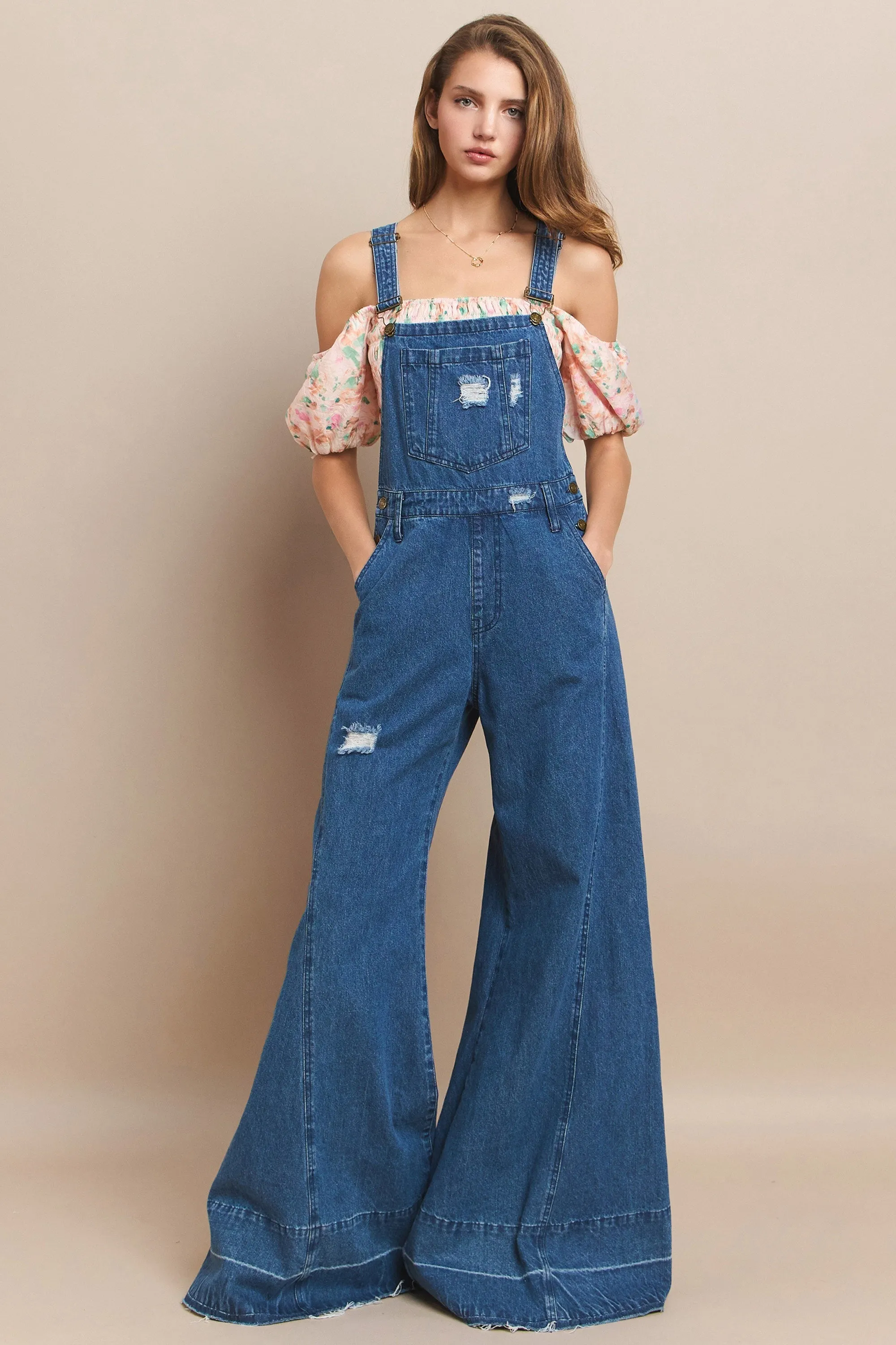 Extreme Bell Bottom Overalls