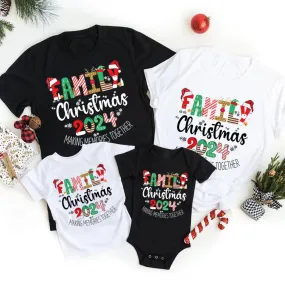 Family Christmas Making Memories Kids T-shirt - Black