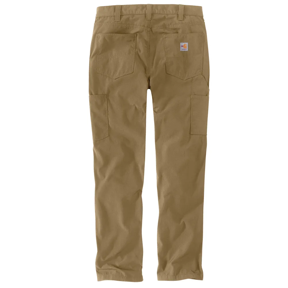 Flame-Resistant Force Relaxed Fit Ripstop Utility Work Pant - A11-Klondike Khaki | Carhartt 104785