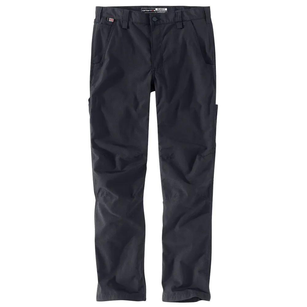 Flame-Resistant Force Relaxed Fit Ripstop Utility Work Pant - H93-Deep Navy | Carhartt 104785