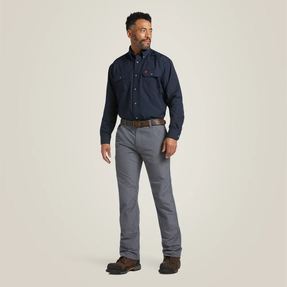 Fr M5 Straight  Duralight Ripstop Straight Leg Pant - 020-Grey | Ariat 10039285