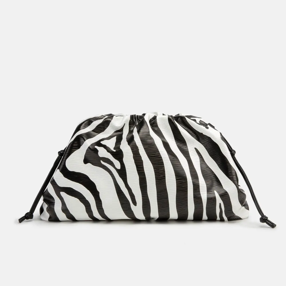 Golden Cloud Pleated Clutch bag-Showtown