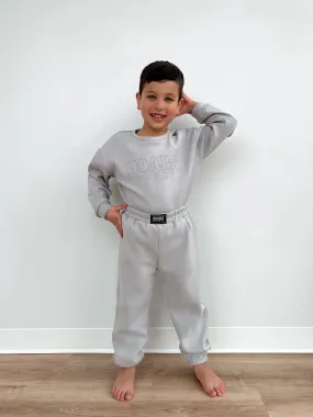 Grey Comfy Joggers For Baby & Kids