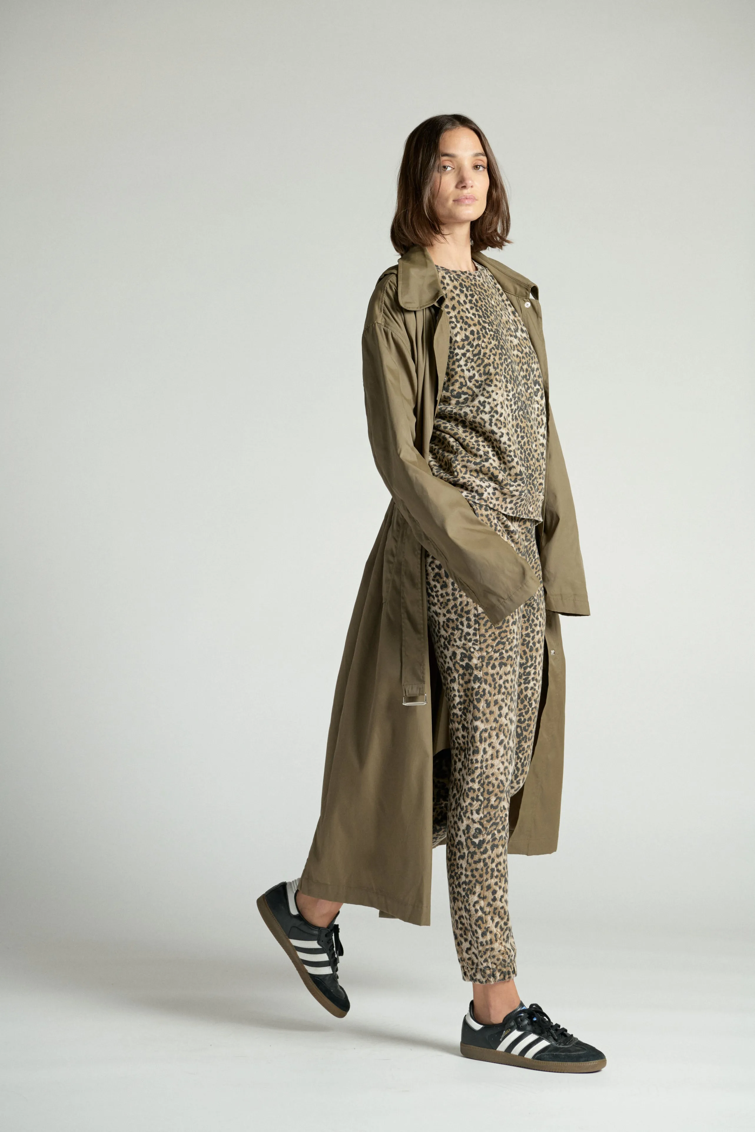 JOGGER - BROWN LEOPARD
