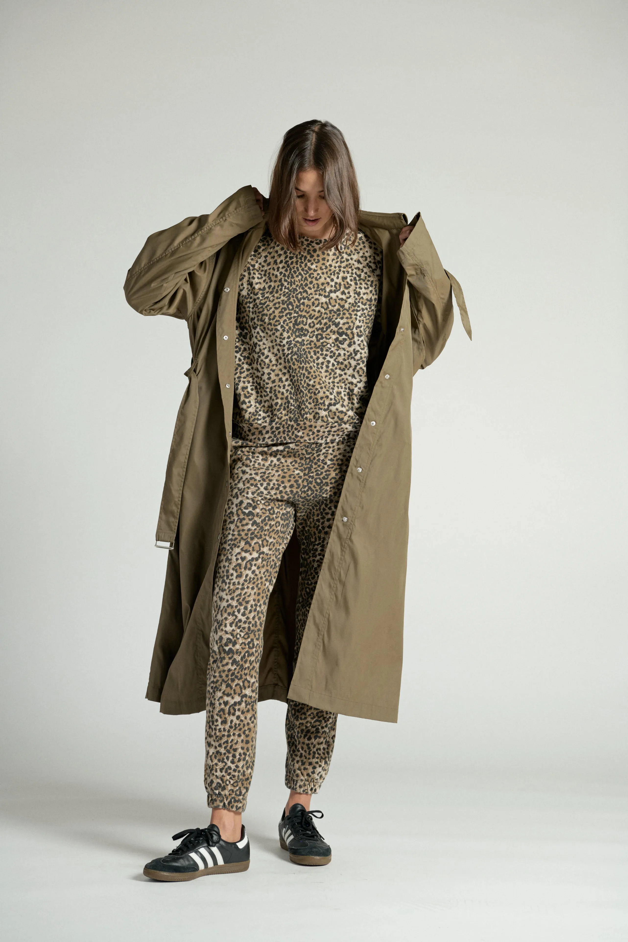 JOGGER - BROWN LEOPARD