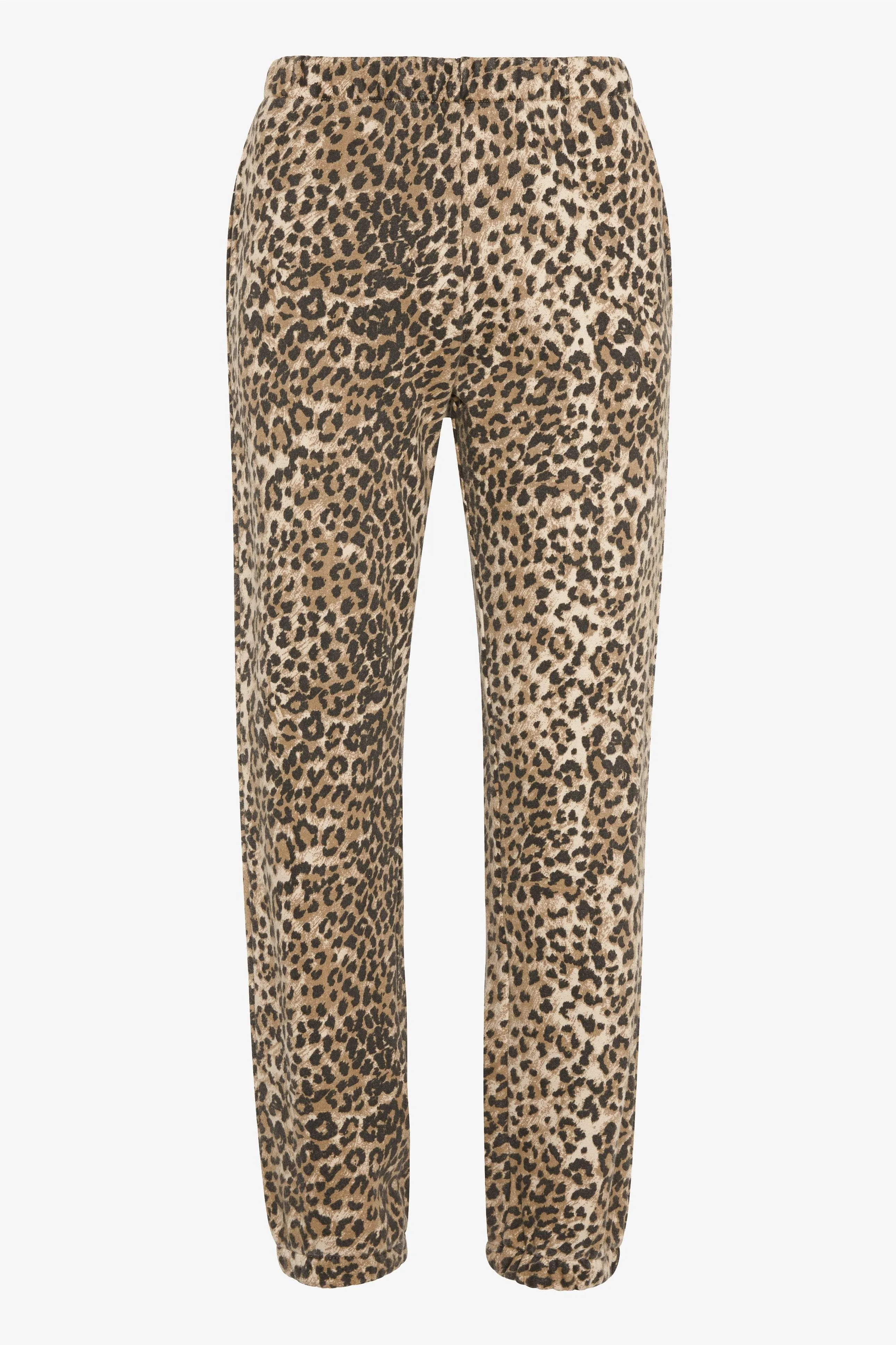 JOGGER - BROWN LEOPARD