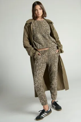 JOGGER - BROWN LEOPARD