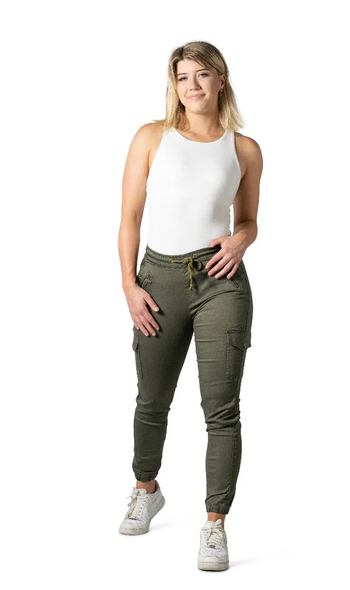 Jogger Jeans - KHAKI