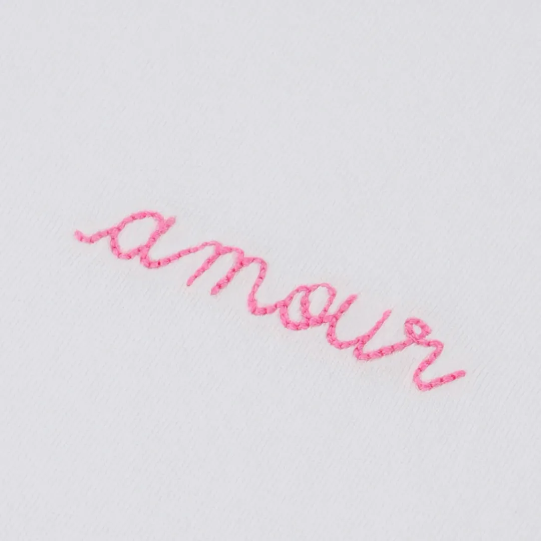 Maison Labiche Sedaine Amour T-Shirt - White