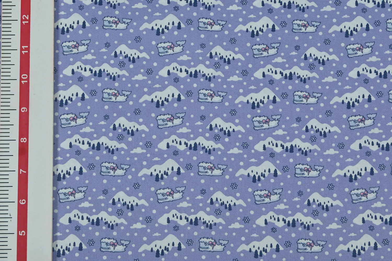 Multicolor Quirky Printed Cotton Flannel Without Brushing Fabric