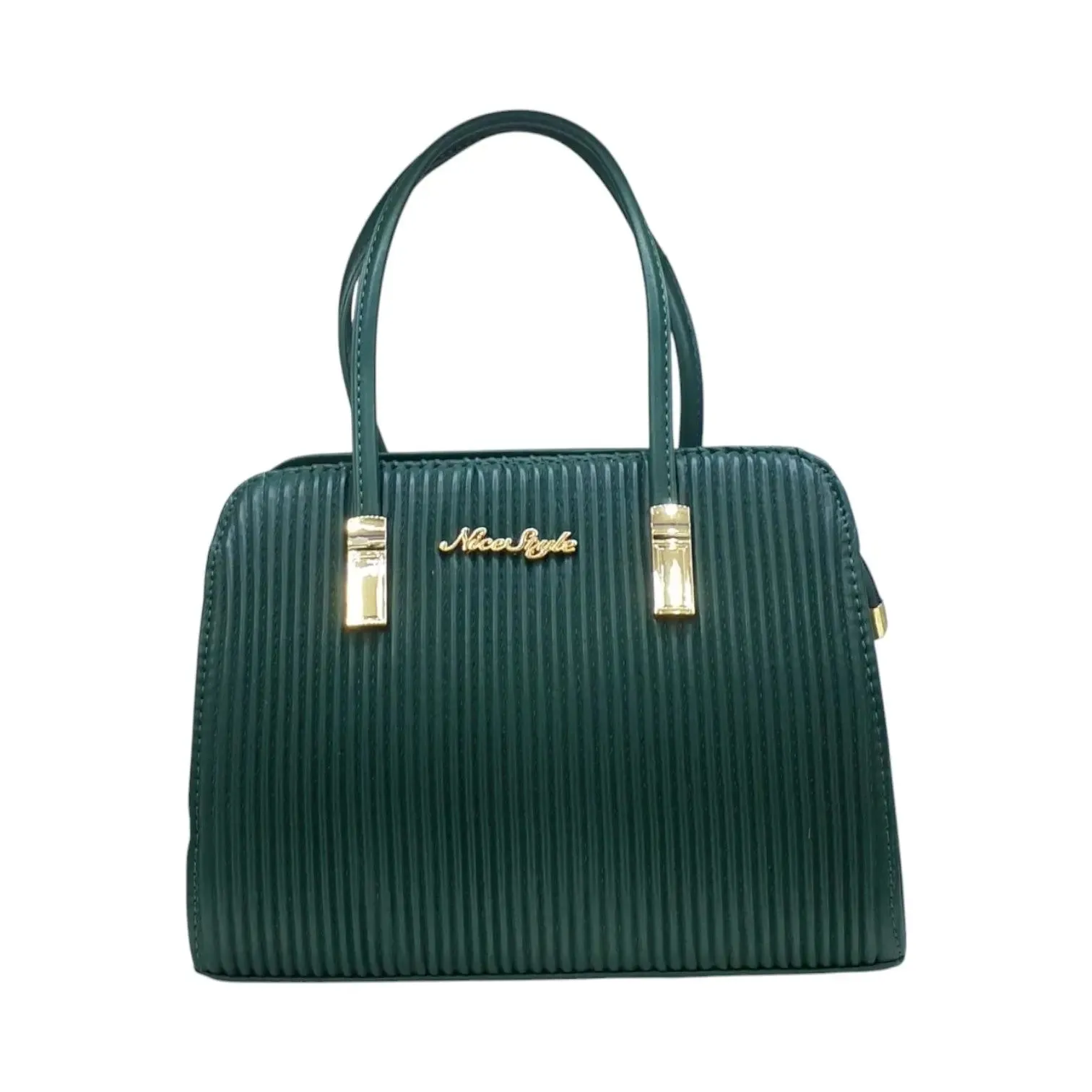 Nice Style Pleated Small Structured Handbag