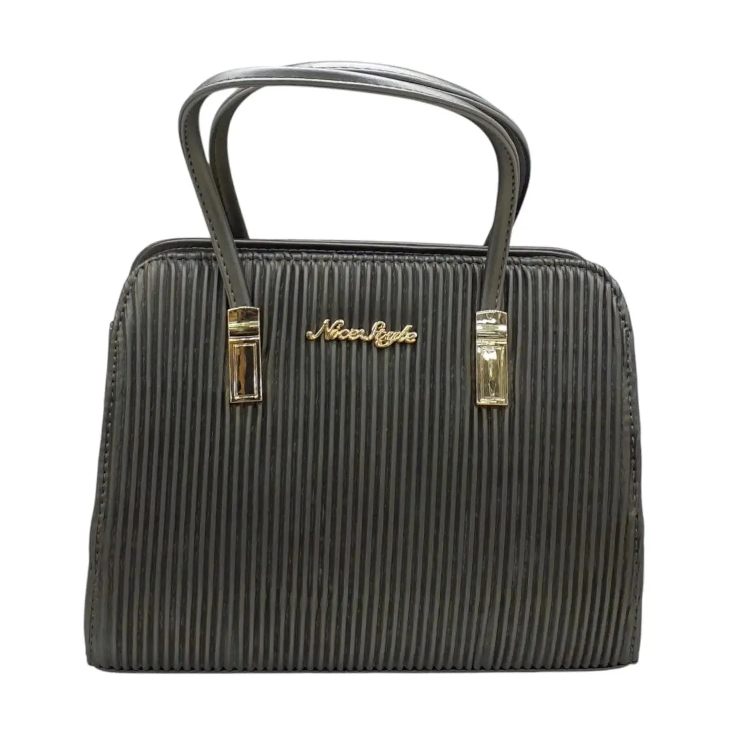 Nice Style Pleated Small Structured Handbag