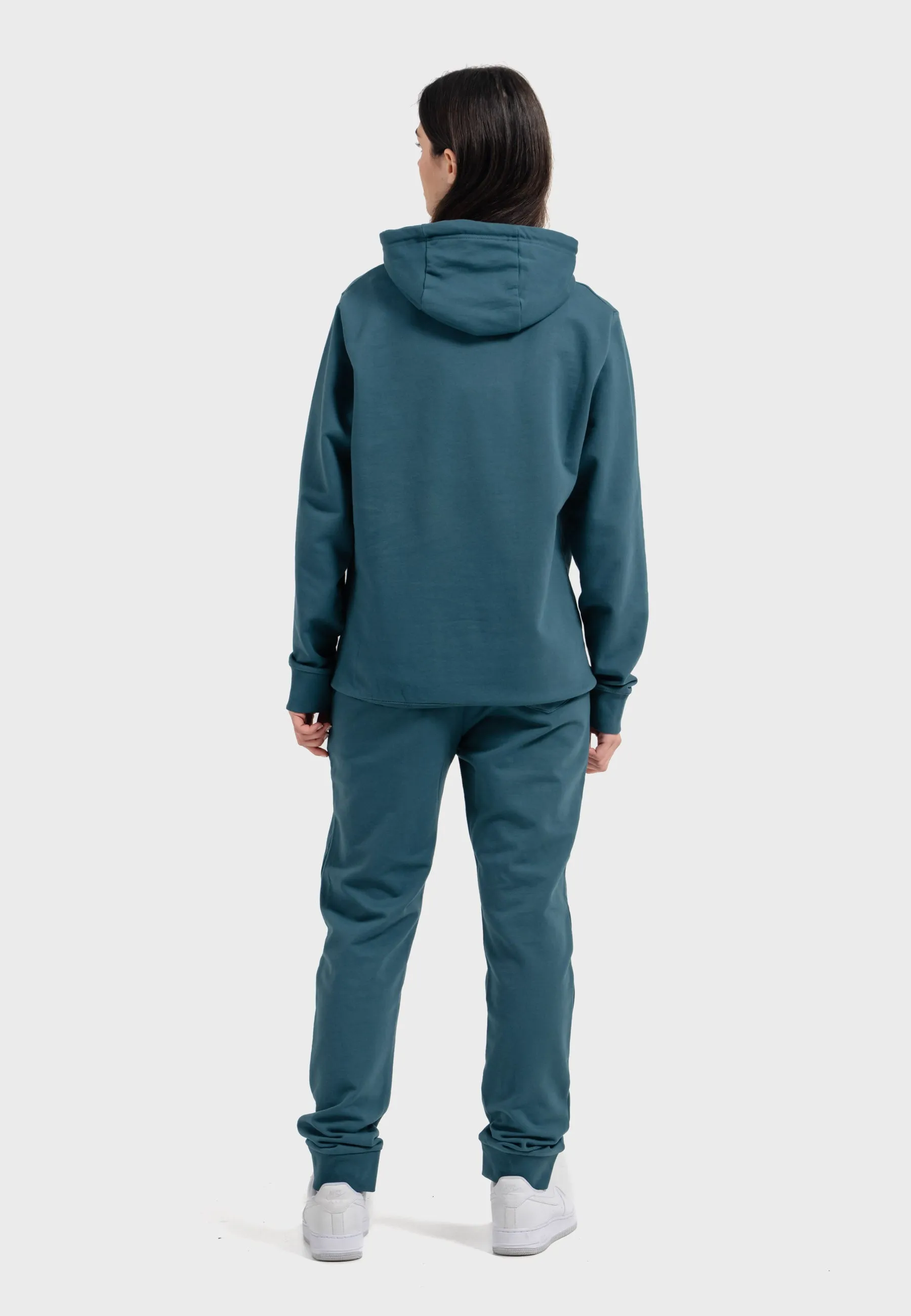 Oldskull Iconic Logo Tracksuit Jogger Hoodie Dark Green