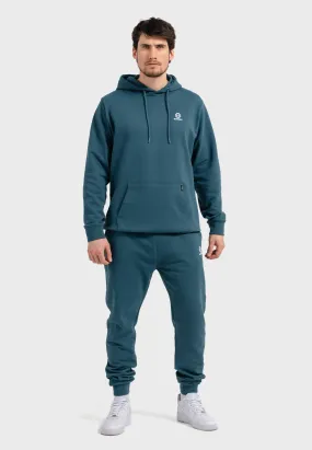 Oldskull Iconic Logo Tracksuit Jogger Hoodie Dark Green