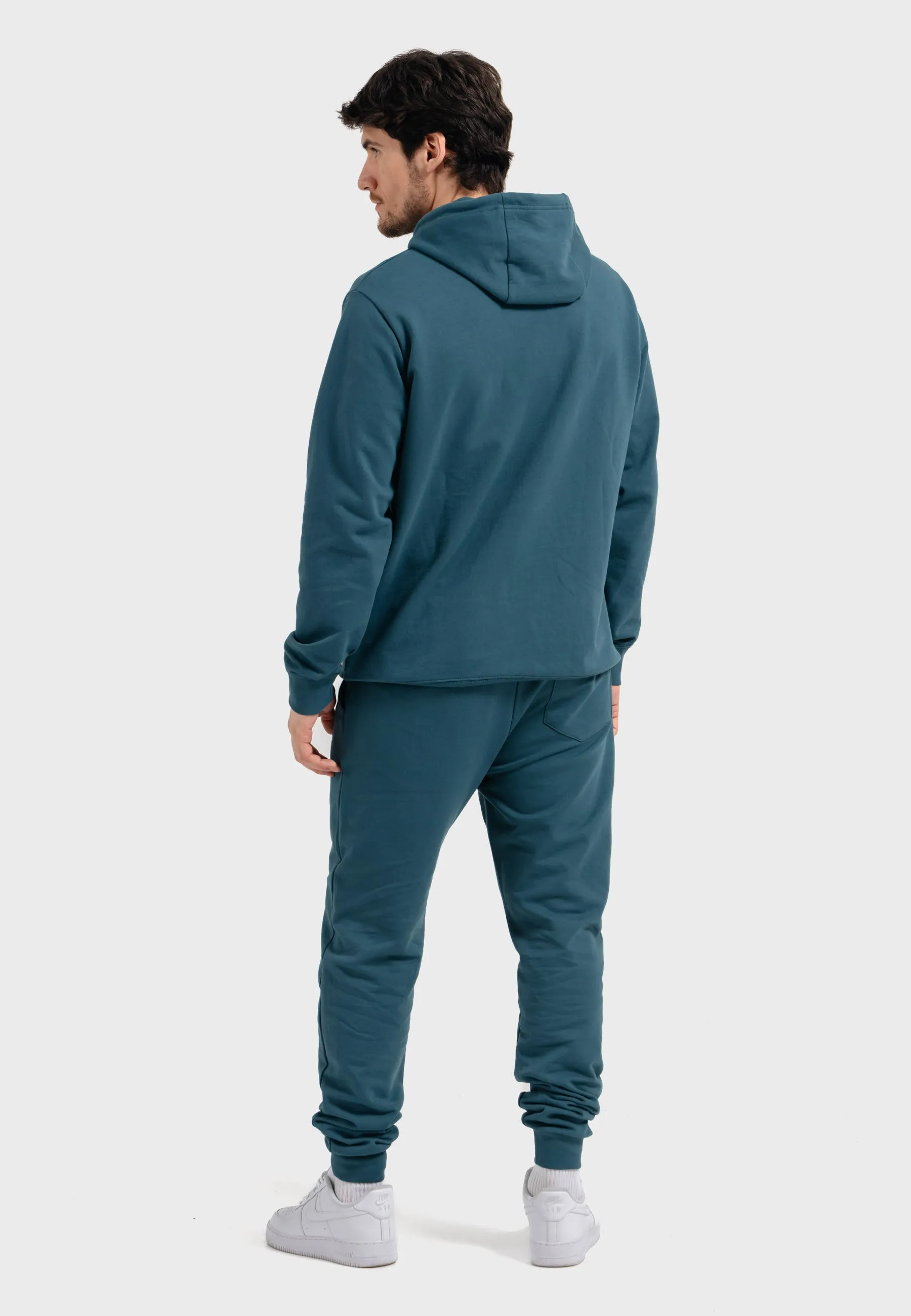 Oldskull Iconic Logo Tracksuit Jogger Hoodie Dark Green