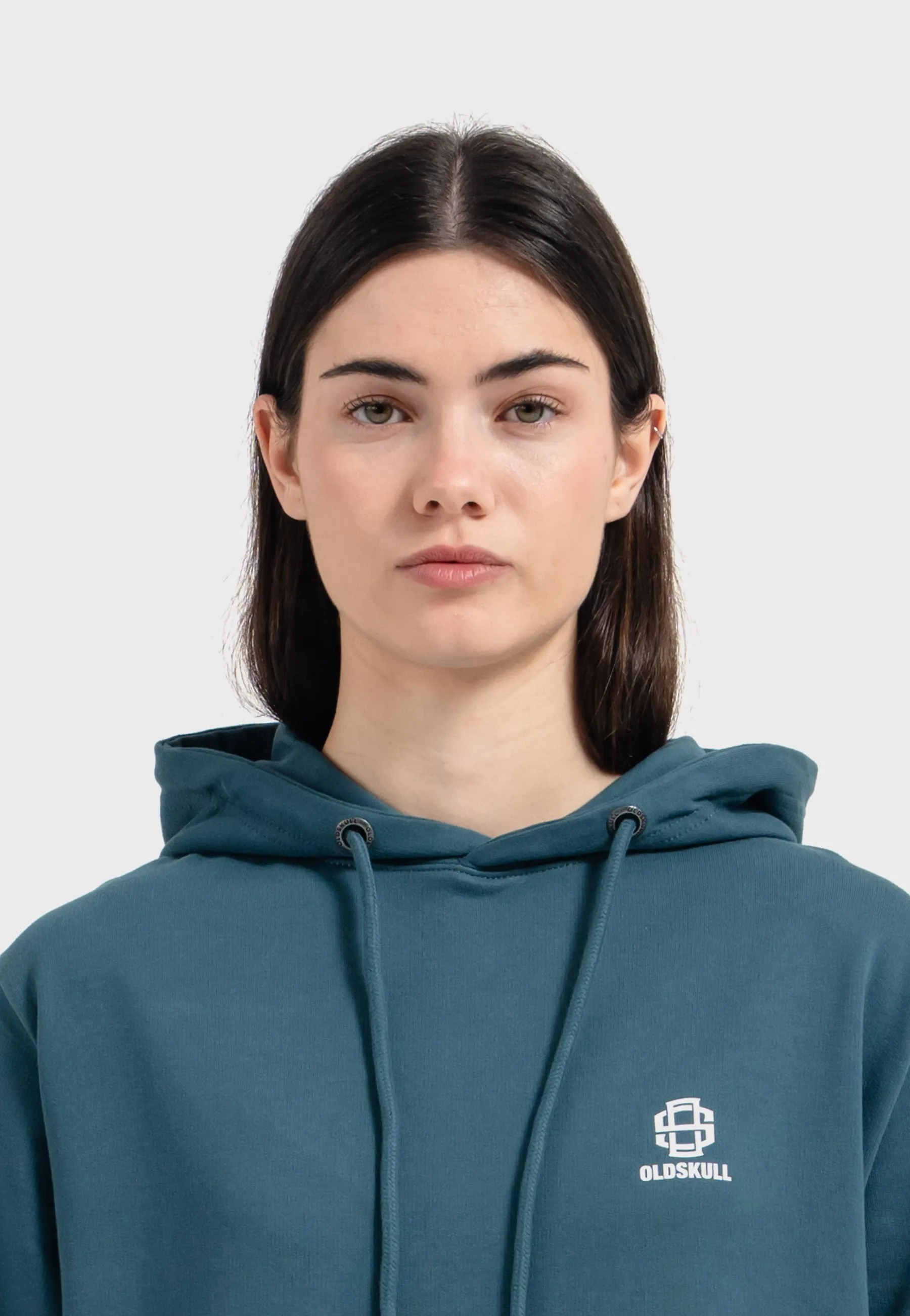 Oldskull Iconic Logo Tracksuit Jogger Hoodie Dark Green