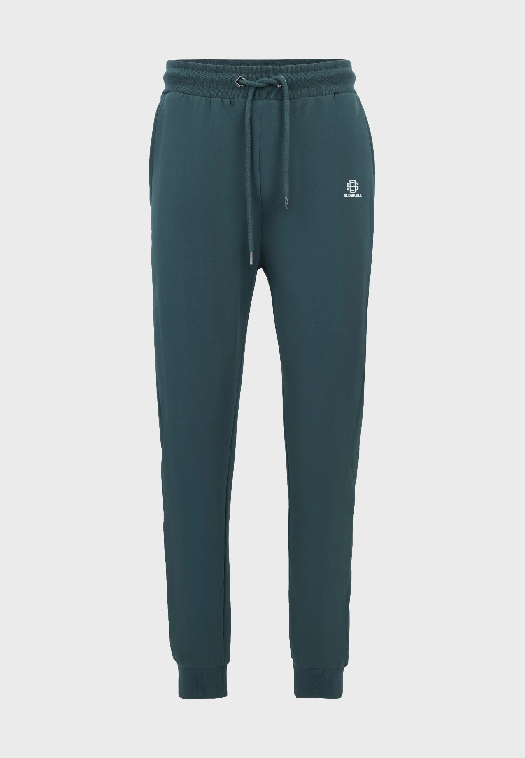 Oldskull Iconic Logo Tracksuit Jogger Sweatshirt Dark Green