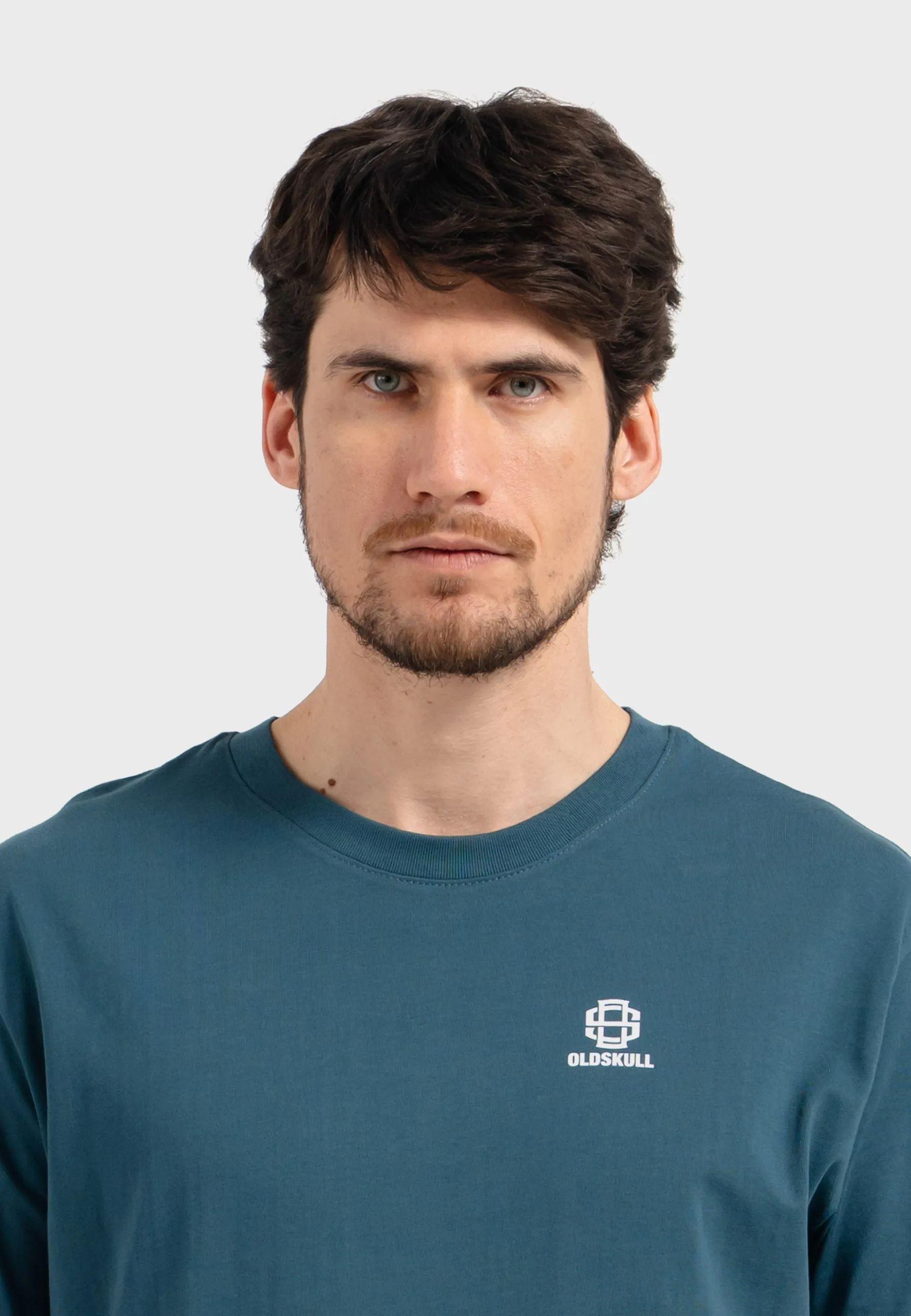 Oldskull Iconic Logo Tracksuit Jogger T-Shirt Dark Green