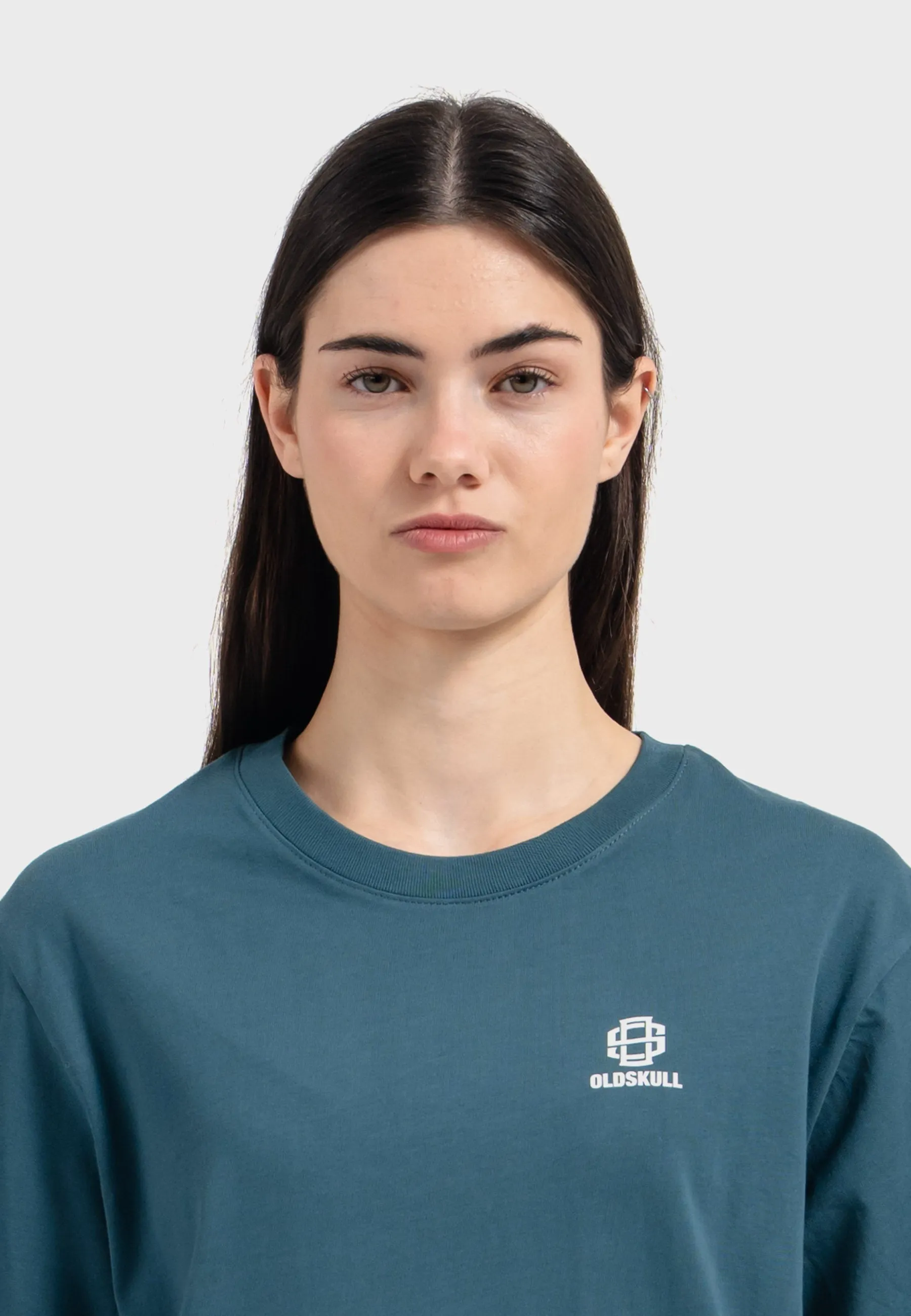 Oldskull Iconic Logo Tracksuit Jogger T-Shirt Dark Green