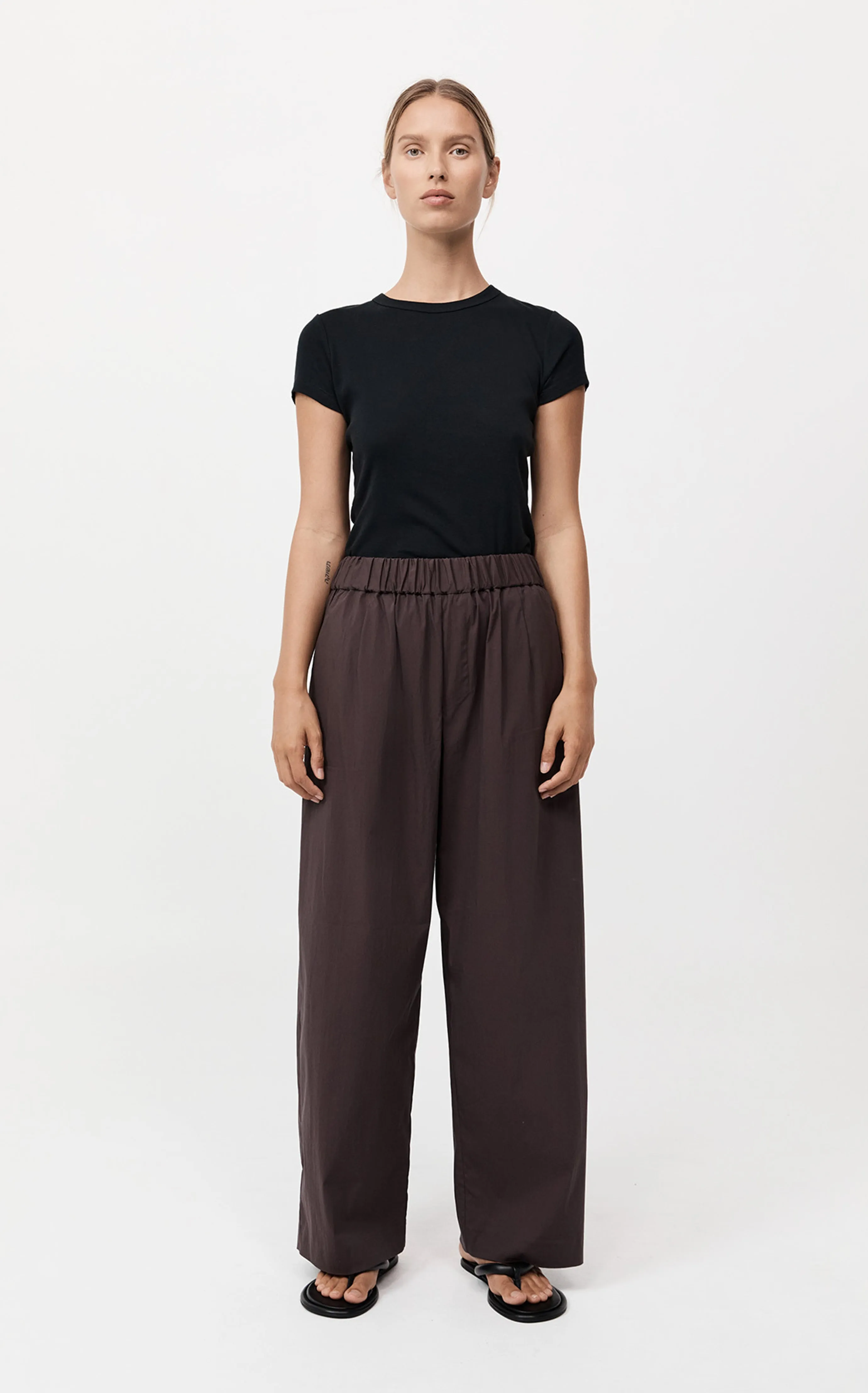 RELAXED Pants - Chocolate Plum