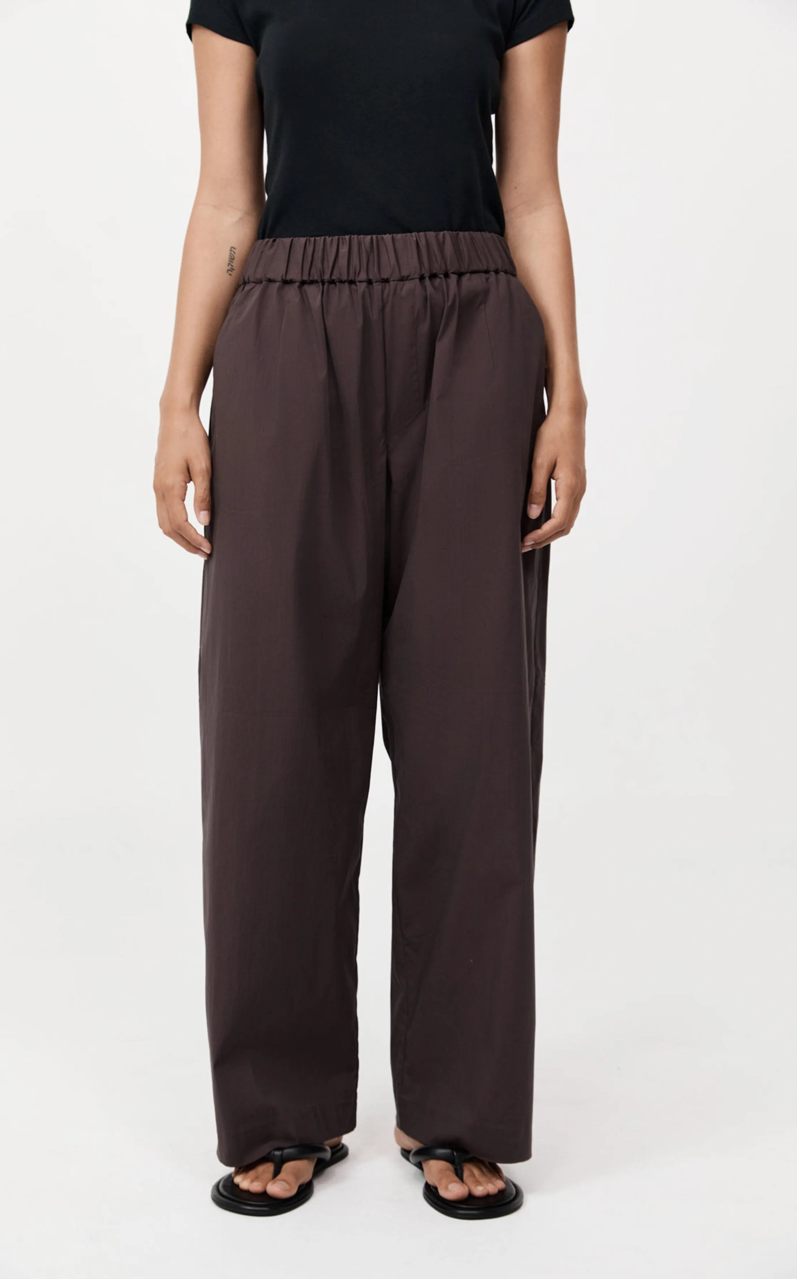 RELAXED Pants - Chocolate Plum