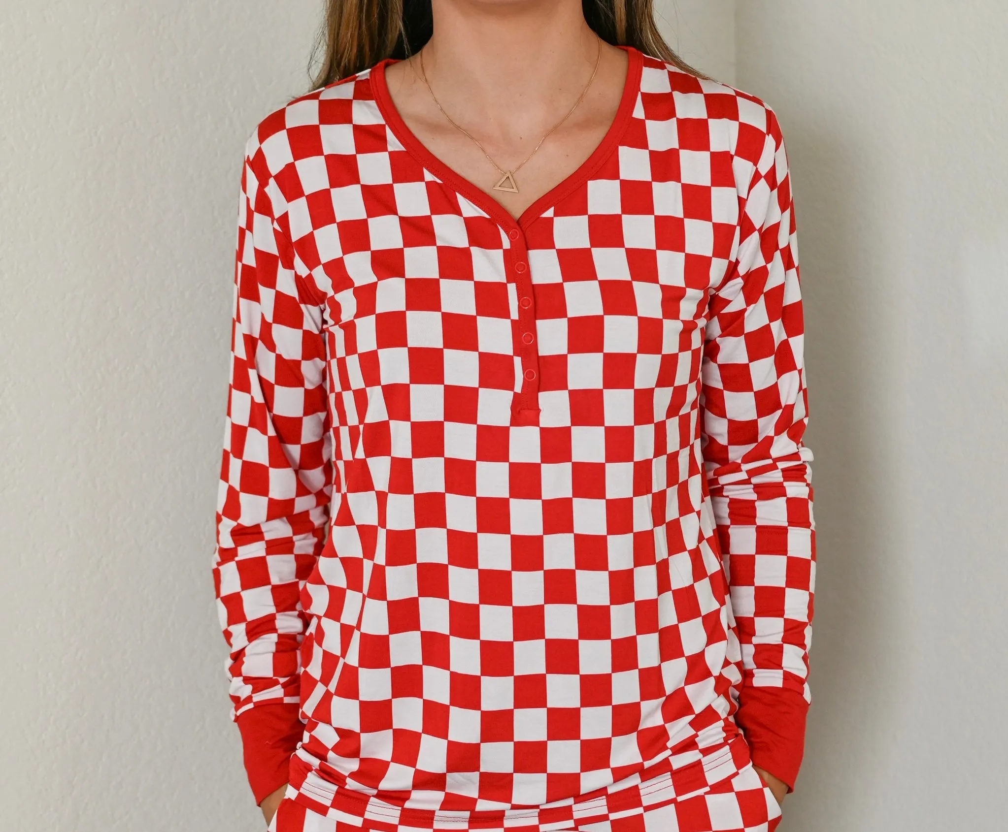 RUDOLPH CHECKERS WOMENS DREAM TOP