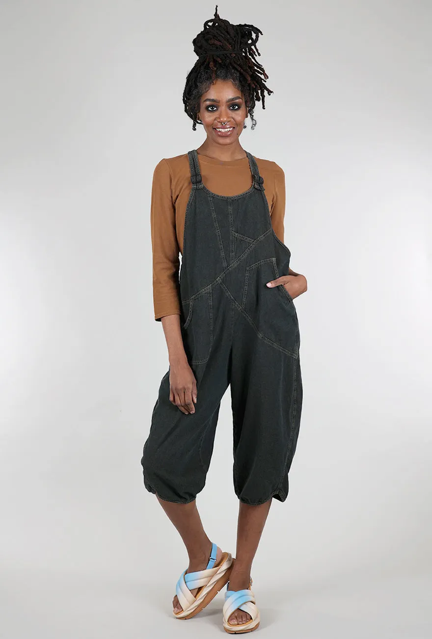 Turpin Denim Overalls, Copper Wash