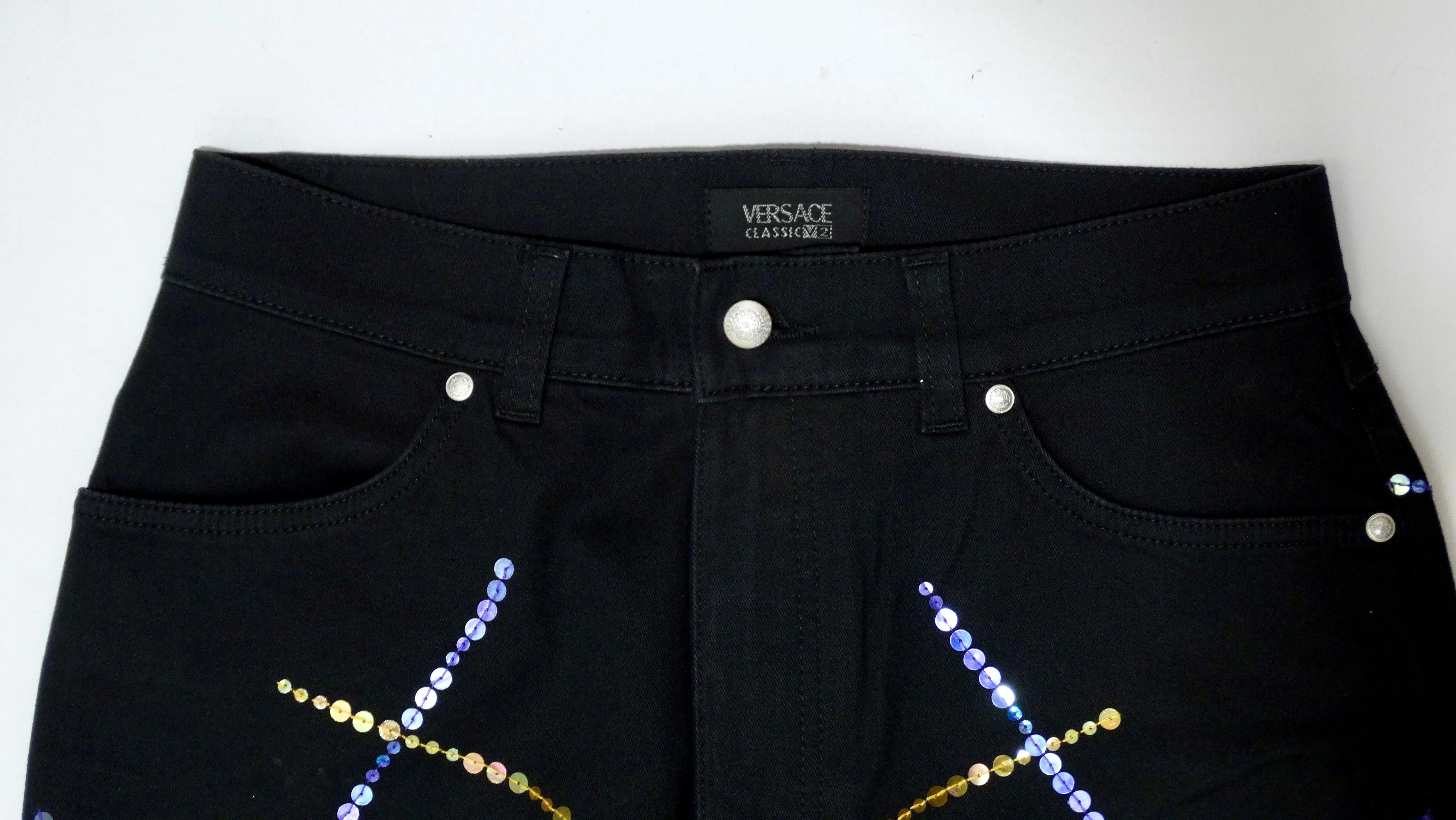 Versace Classic V2 Sequin Jeans