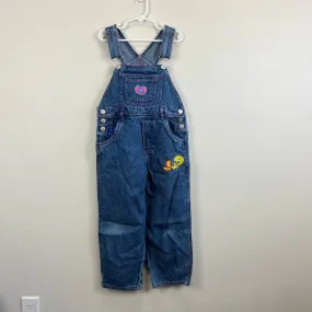 Vintage Looney Tunes World Famous Tweety Overalls 6