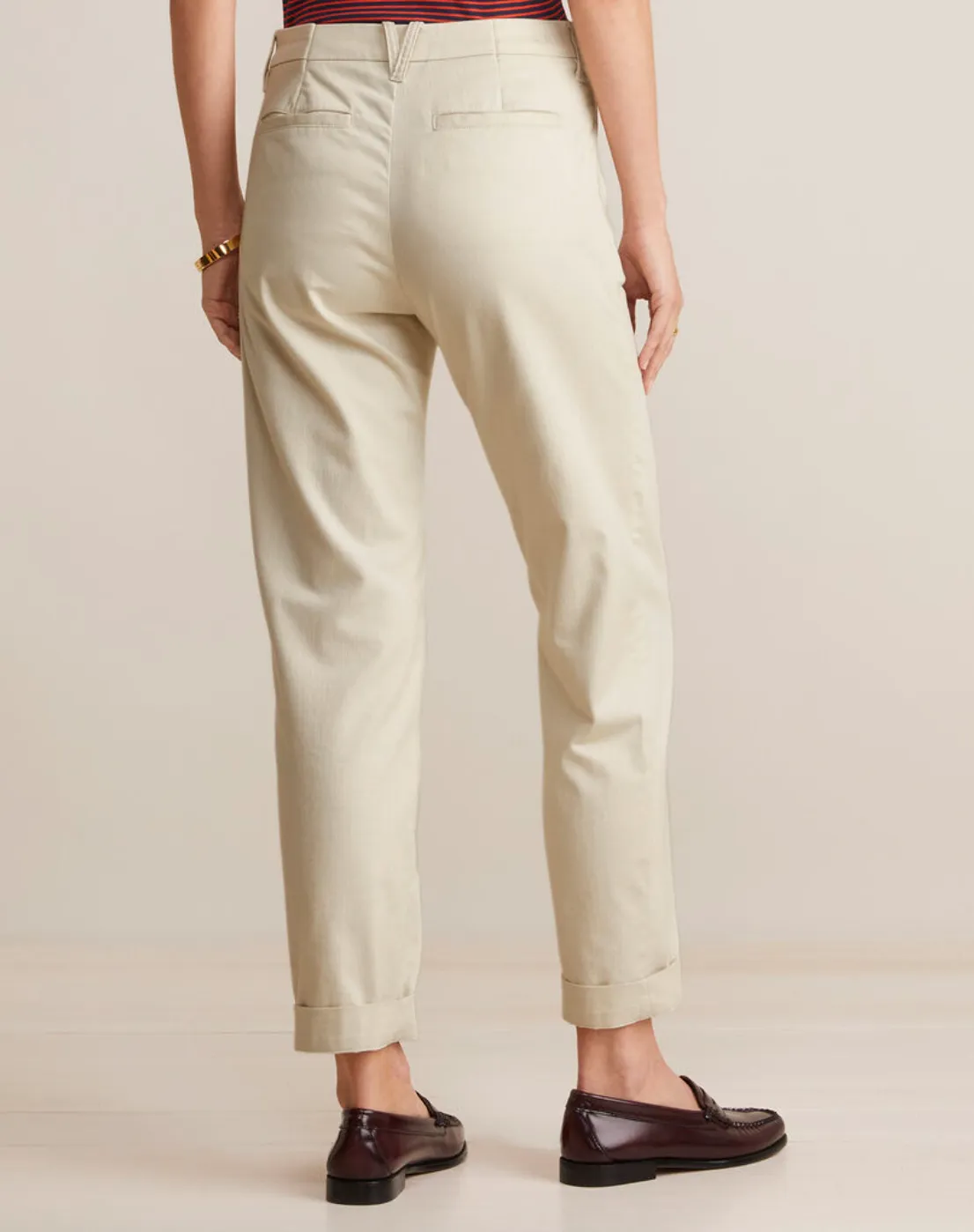 Ws Classic Chino Pant Stone